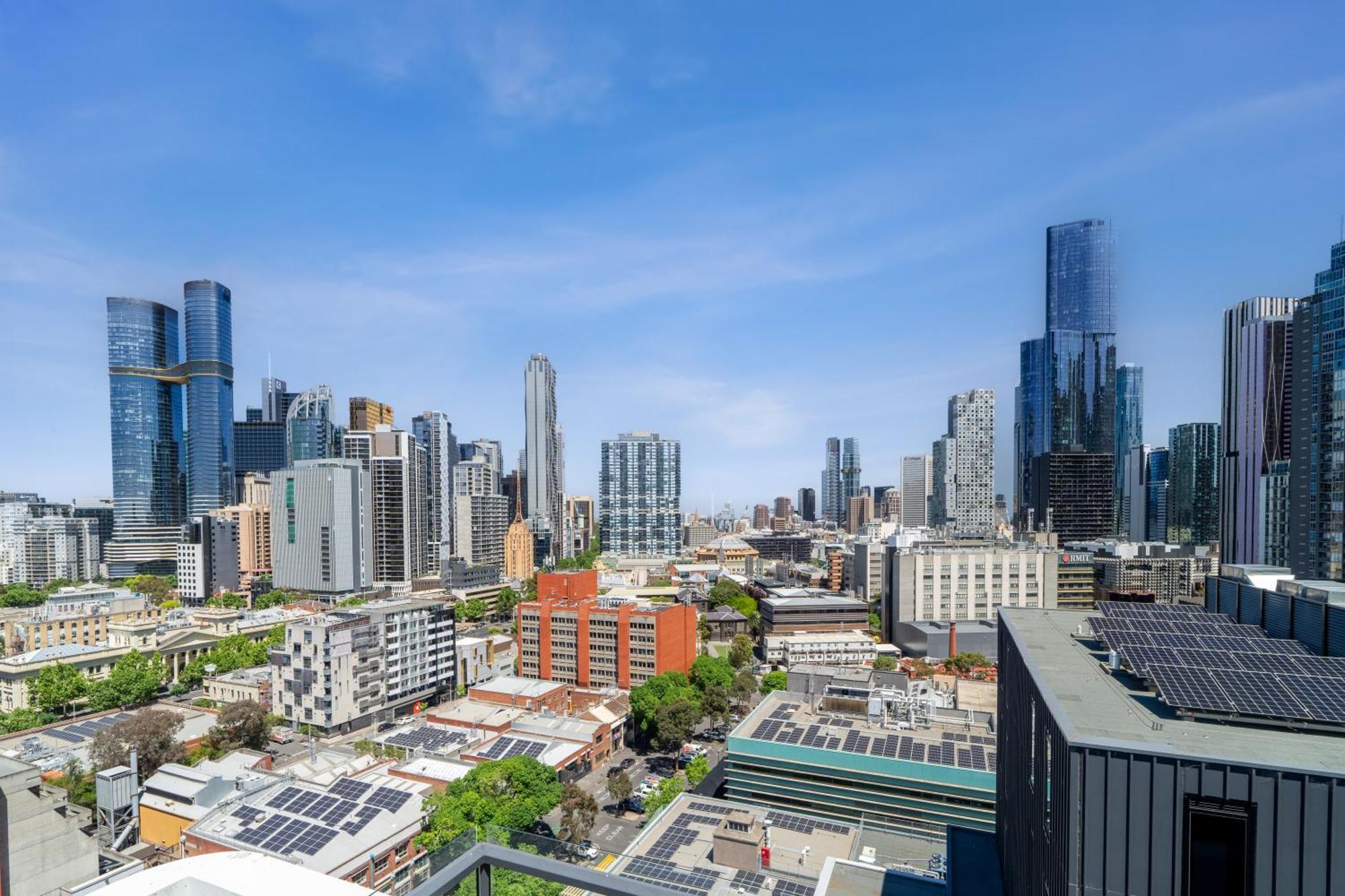 The Eminence Apartments By Cllix Melbourne Esterno foto